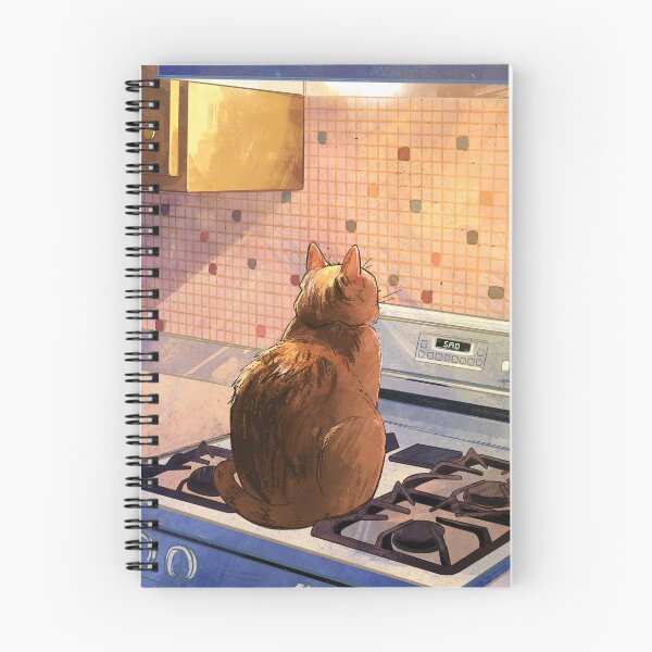 Item preview, Big Thinking: Day 64 of cat drawings designed and sold by emwheezie.
