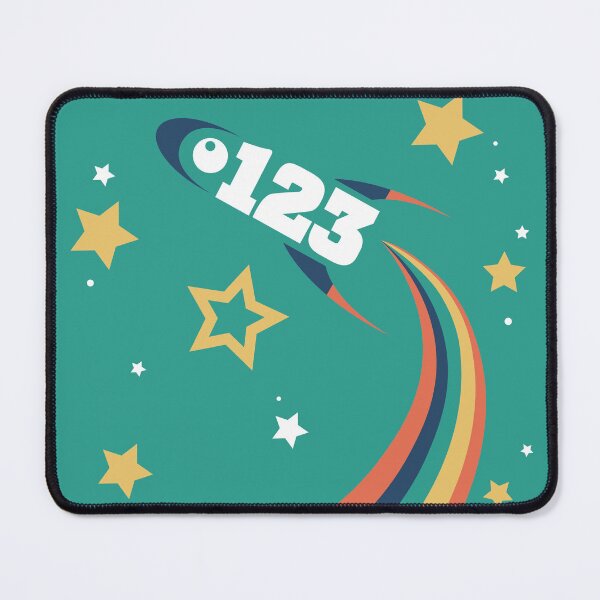 Item preview, 123 Rocket - Space Kids - Gender Neutral Kids Designs designed and sold by Wags2015.