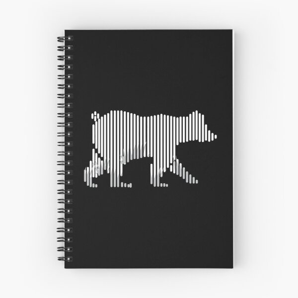 Item preview, Barcode Bear Nature Lover T-Shirt Forest Bar Code designed and sold by madisonbau.