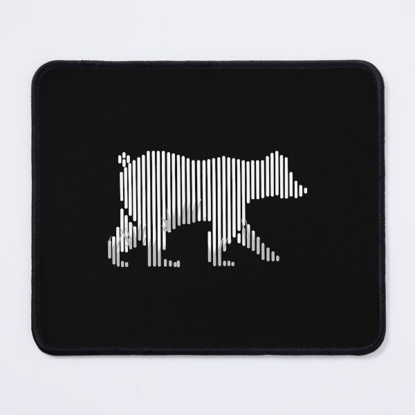 Item preview, Barcode Bear Nature Lover T-Shirt Forest Bar Code designed and sold by madisonbau.