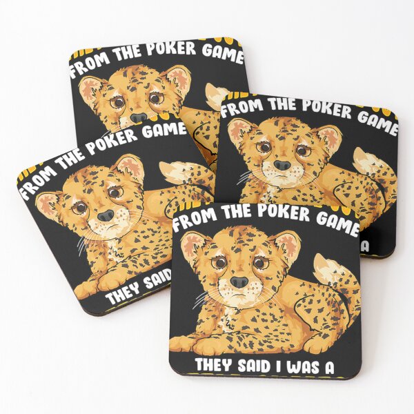 Item preview, Funny Poker Game Cheating Cheetahs   designed and sold by Stupiditeees.