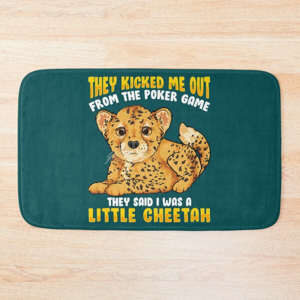 Item preview, Funny Poker Game Cheating Cheetahs   designed and sold by Stupiditeees.