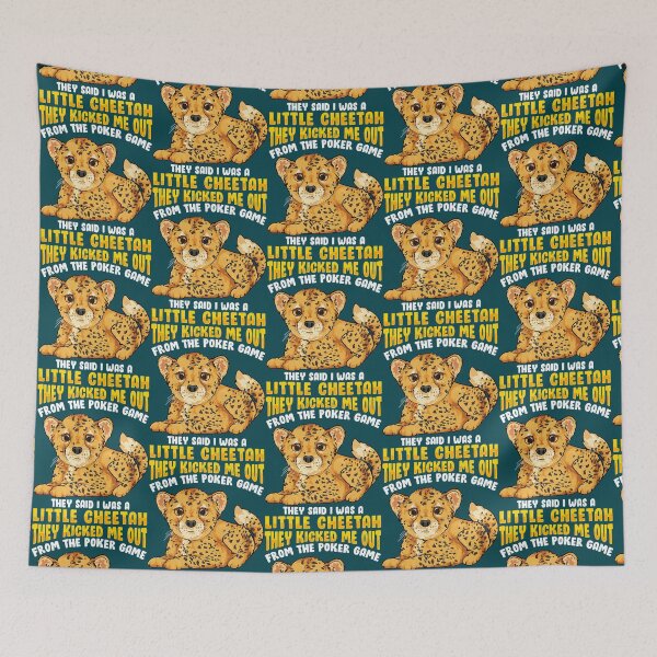 Item preview, Funny Poker Game Cheating Cheetahs   designed and sold by Stupiditeees.