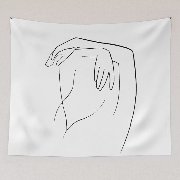 Item preview, Female Figure V - Line Art designed and sold by TheRedFinch.