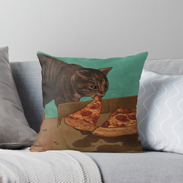 Item preview, Pizza Cat: Daily Cat Drawing 53 designed and sold by emwheezie.