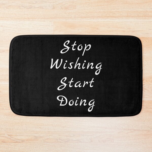 Item preview, Stop Wishing Start Doing Motivational Quote Gift designed and sold by giftsbyminuet.