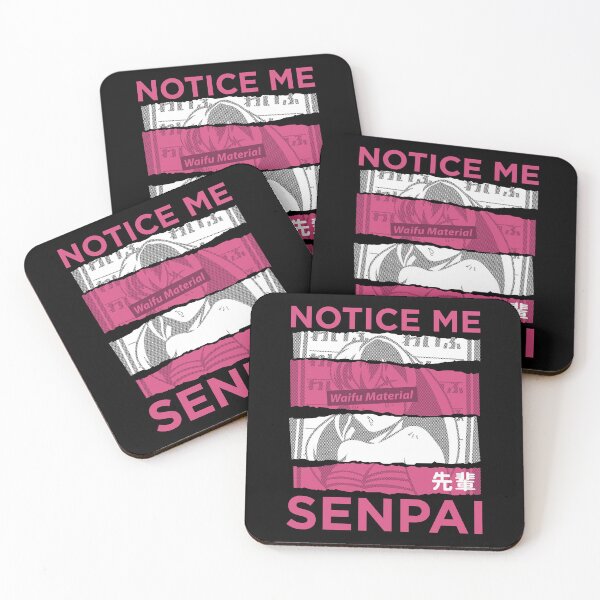 Item preview, Notice Me Senpai designed and sold by TheGrooveShack.