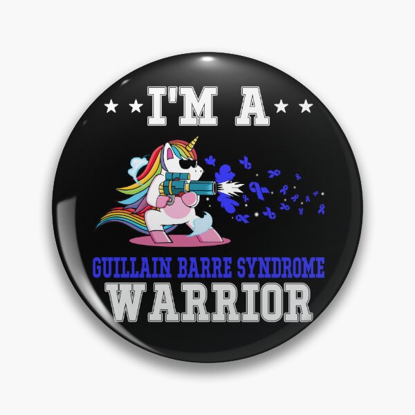 Item preview, Funny Unicorn I'm A Guillain Barre Syndrome Warrior designed and sold by heppenp.
