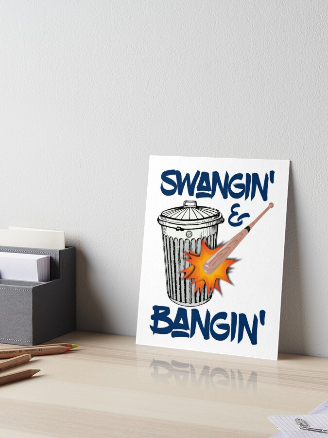 Houston Swangin And Bangin Houston Baseball Sign Stealing Meme | Poster