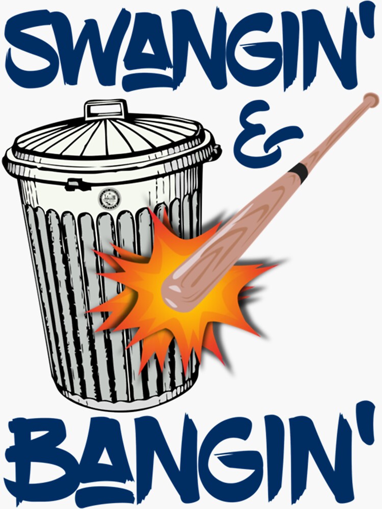 Houston Swangin And Bangin Houston Baseball Sign Stealing Meme  Sticker  for Sale by Stupiditeees