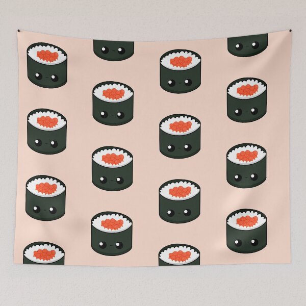Item preview, Cute Ikura Maki || Sushi|| Kawai designed and sold by cookingwithten.