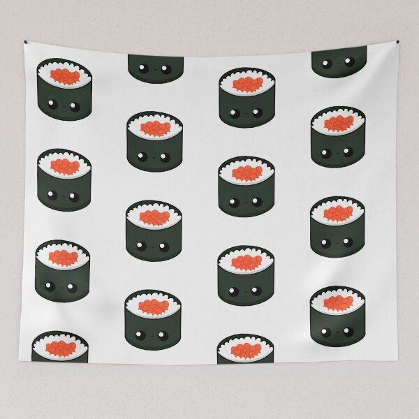 Item preview, Cute Ikura Maki || Sushi|| Kawai designed and sold by cookingwithten.