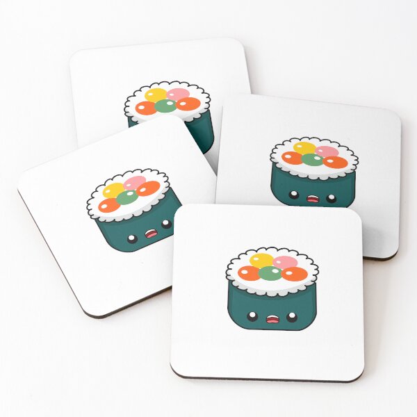 Item preview, Cute Ikura Maki || Sushi|| Kawai designed and sold by cookingwithten.
