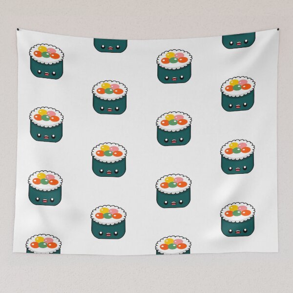 Item preview, Cute Ikura Maki || Sushi|| Kawai designed and sold by cookingwithten.