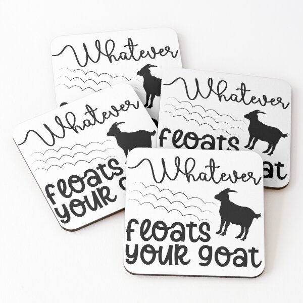 Item preview, Cute Funny Whatever Floats Your Goat designed and sold by Yakuzads.