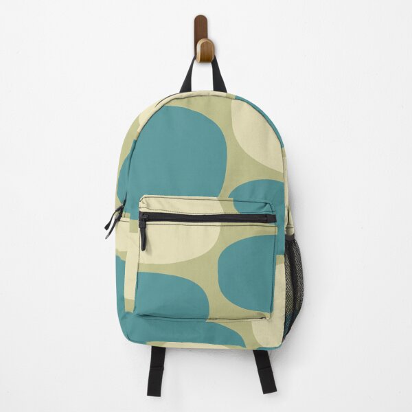 Item preview, Modernist Spots 261 Blue Green and Beige designed and sold by tonymagnerart.