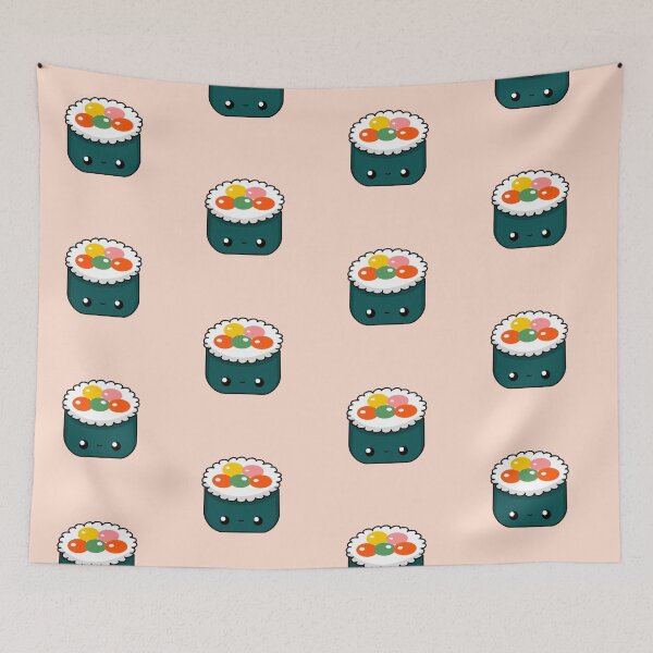 Item preview, Cute Ikura Maki || Sushi|| Kawai designed and sold by cookingwithten.