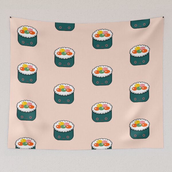 Item preview, Cute Ikura Maki || Sushi|| Kawai designed and sold by cookingwithten.