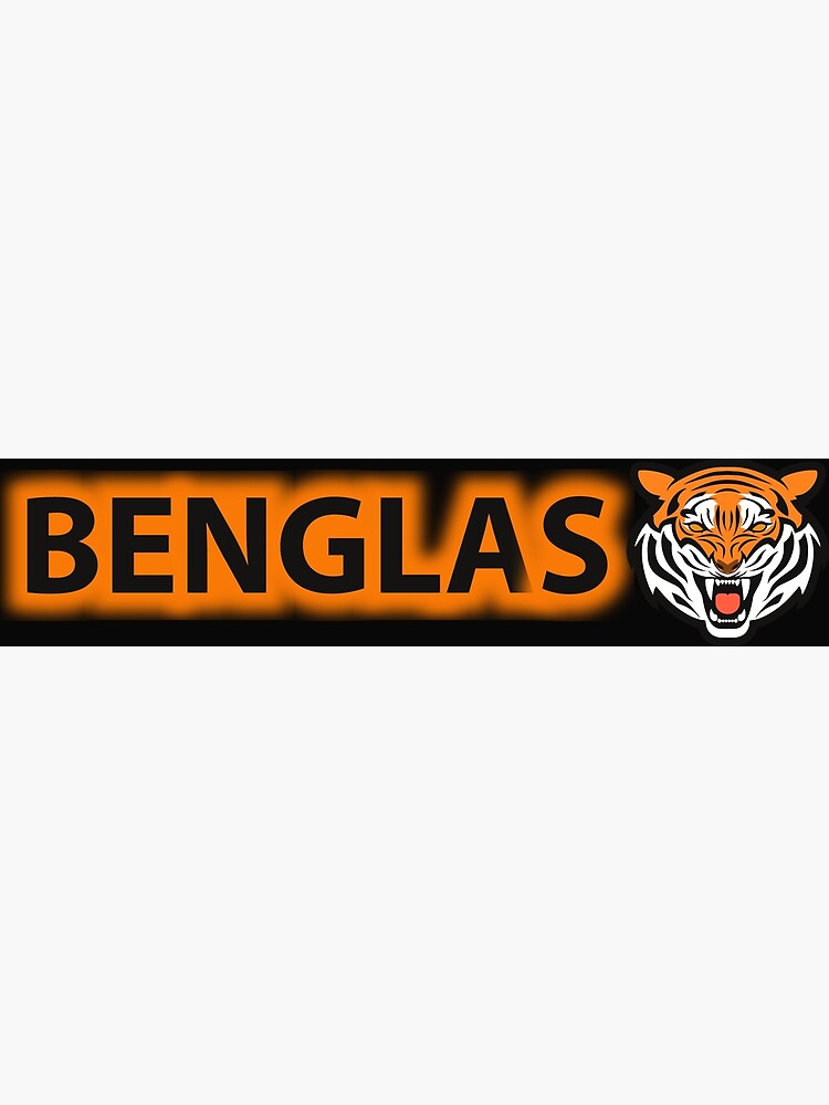 Car NFL Cincinnati Bengals Emblem Sticker Nameplate Decal for Auto