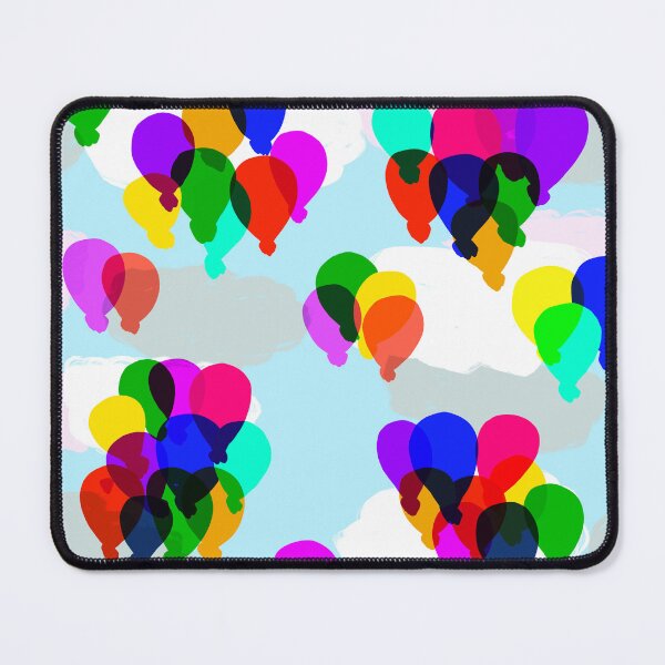 Item preview, up in the air balloons in the clouds designed and sold by MGuyerArt.