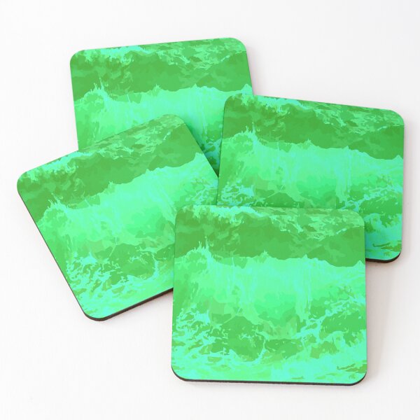 Item preview, Waves Sea -  Emerald designed and sold by Wuxya.