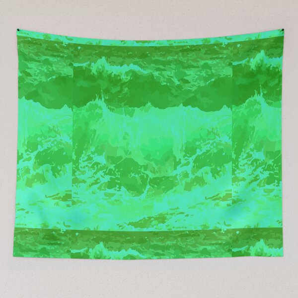 Item preview, Waves Sea -  Emerald designed and sold by Wuxya.