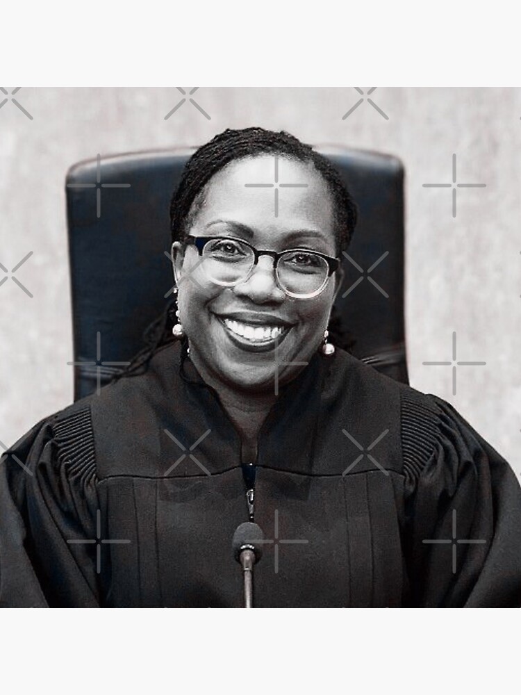 Disover Ketanji Brown Jackson / Judge Ketanji Brown Jackson / Supreme Court justice / Supreme Court nominee / Judge jackson Premium Matte Vertical Poster