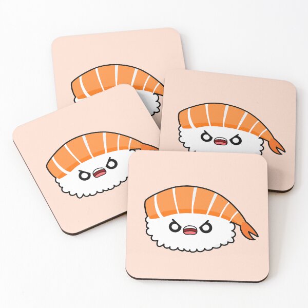 Item preview, Cute Salmon Nigiri || Sushi|| Kawai designed and sold by cookingwithten.