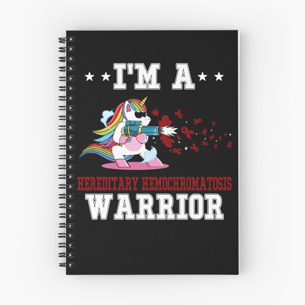Item preview, Funny Unicorn I'm A Hereditary Hemochromatosis Warrior designed and sold by heppenp.