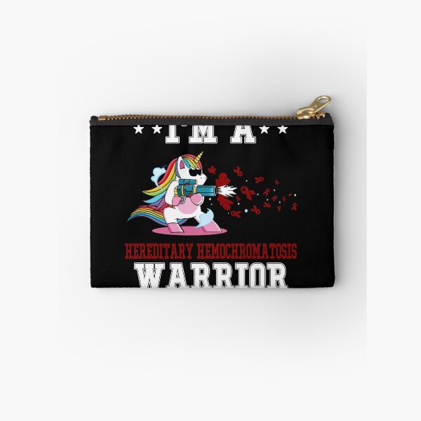 Item preview, Funny Unicorn I'm A Hereditary Hemochromatosis Warrior designed and sold by heppenp.