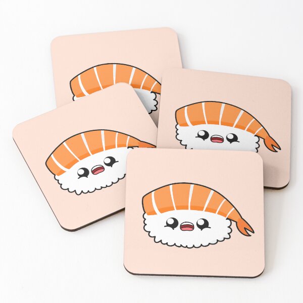 Item preview, Cute Salmon Nigiri || Sushi|| Kawai designed and sold by cookingwithten.