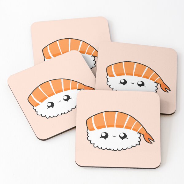Item preview, Cute Salmon Nigiri || Sushi|| Kawai designed and sold by cookingwithten.