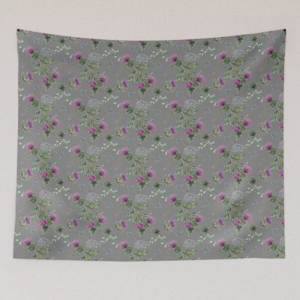 Item preview, Scotland-Scottish-Thistle-Floral Pattern-1 designed and sold by broadmeadow.
