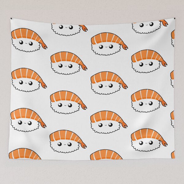 Item preview, Cute Salmon Nigiri || Sushi|| Kawai designed and sold by cookingwithten.