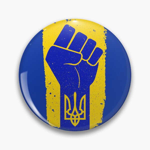 Item preview, Strong Ukrainian Supportive Ukraine Flag Raised Fist designed and sold by secondskineu.