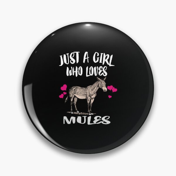 Item preview, Just A Girl Who Loves Mules Animal designed and sold by celestekey.