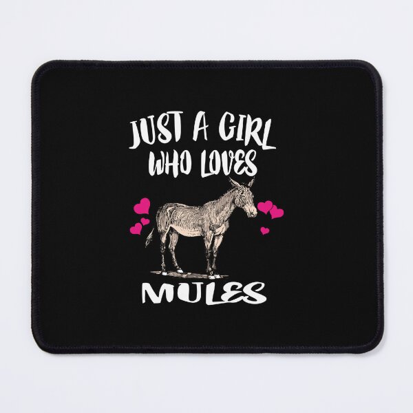 Item preview, Just A Girl Who Loves Mules Animal designed and sold by celestekey.