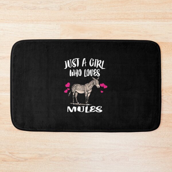 Item preview, Just A Girl Who Loves Mules Animal designed and sold by celestekey.