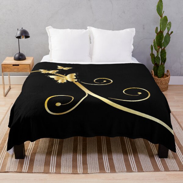 Item preview, Gold Butterfly swirls designed and sold by Ashlison.