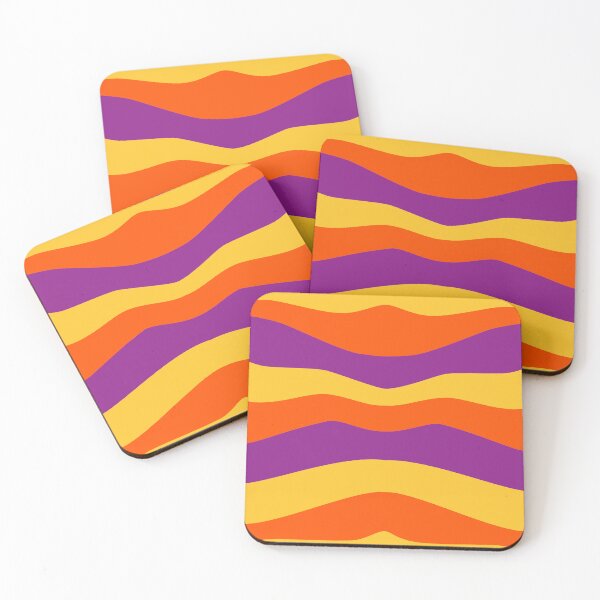 Item preview, 65 MCMLXV Spicy Color Block Wave Pattern designed and sold by 65 MCMLXV.
