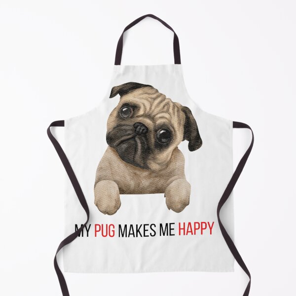 Item preview, My pug makes me happy. Crazy pug mamma. Crazy pug dad. Pug happiness. designed and sold by Doggymadness.
