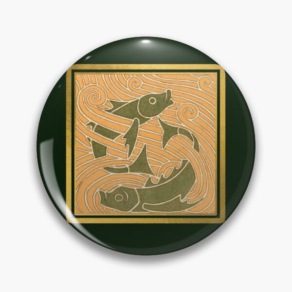 Artikelvorschau, Antike Fischfliese entworfen und verkauft von artistoutfitter.