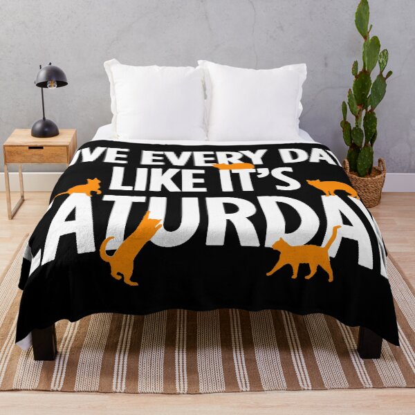 Item preview, LIVE EVERY DAY LIKE IT'S CATURDAY designed and sold by KARDOL.