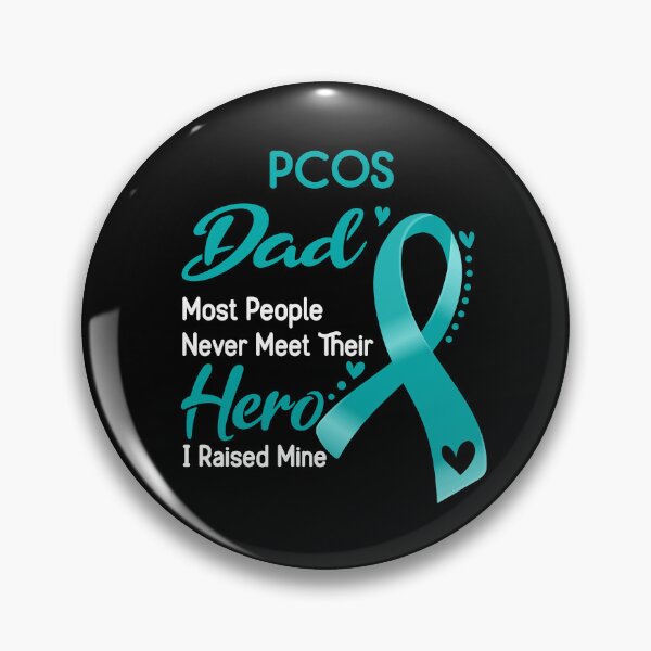 Item preview, PCOS Dad Most People Never Meet Their Hero I Raise Mine designed and sold by tenjun16.