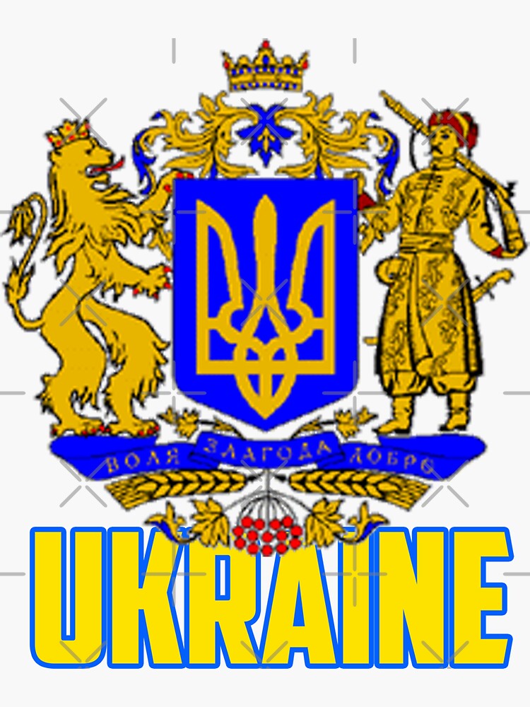 Des autocollants pour soutenir le peuple ukrainien