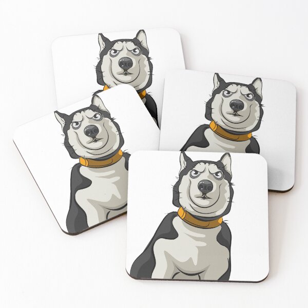 Artikelvorschau, Husky - ich bin schockiert - was ist so lustig? für Hundeliebhaber entworfen und verkauft von xdashu.