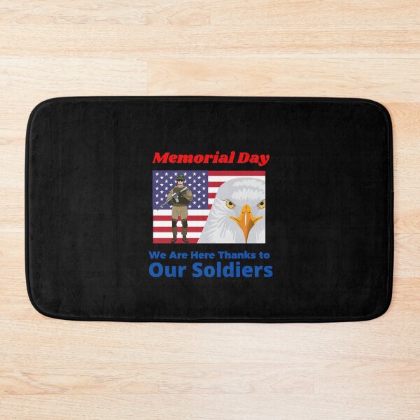 Item preview, Memorial Day We Are Here Thanks to Our Soldiers designed and sold by teewearstyle.