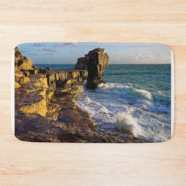 Item preview, Pulpit Rock and stormy seas    designed and sold by galpinimages.