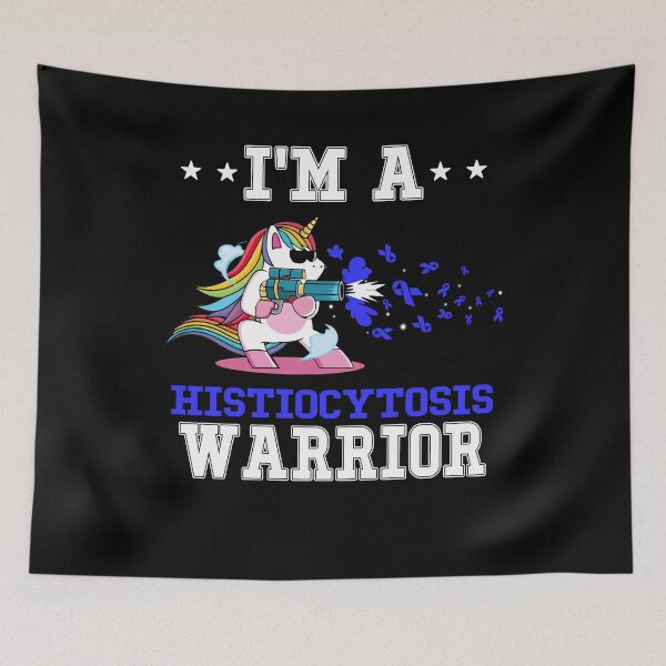 Item preview, Funny Unicorn I'm A Histiocytosis Warrior designed and sold by heppenp.