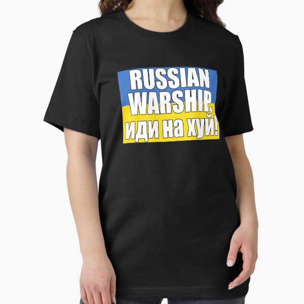 Item preview, Russian Warship Go Fuck Yourself Shirt иди на хуй designed and sold by dgavisuals.